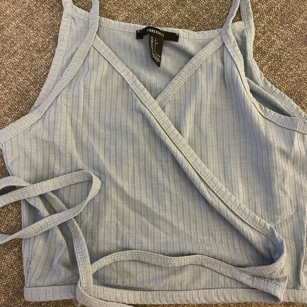 Light Blue Tight Tank